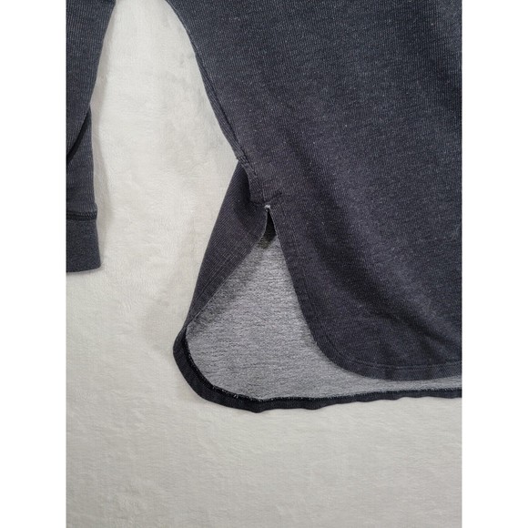 The North Face Women's Terry Pullover Hoodie Size Small Black Heather Top - Picture 5 of 9